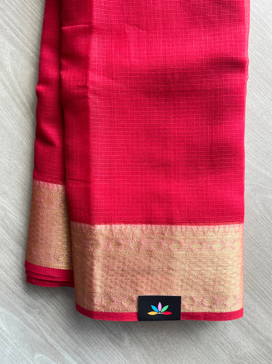 Woven Border Kota Saree - 34911
