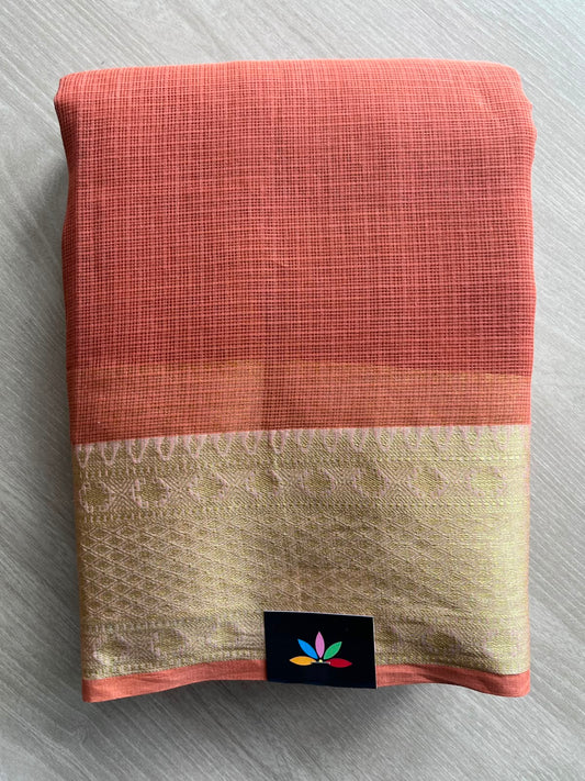 Woven Border Kota Saree - 34913