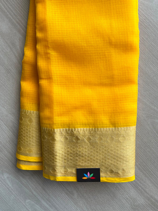 Woven Border Kota Saree - 34914