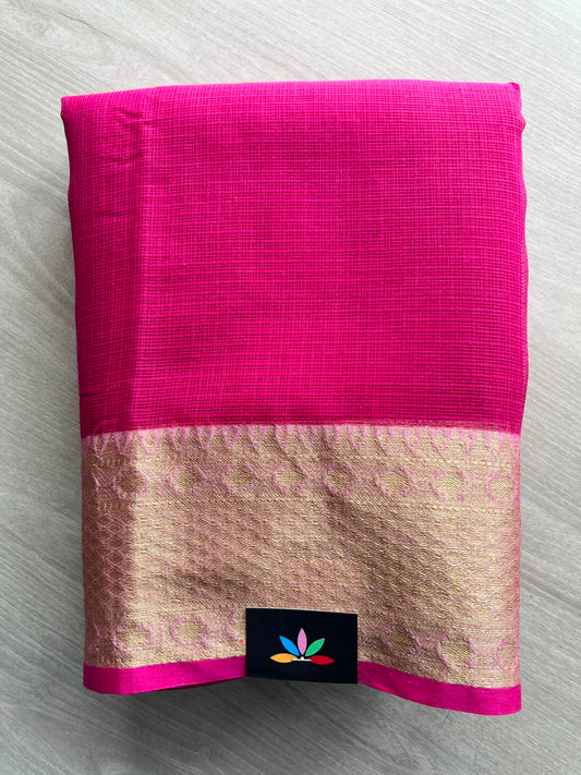 Woven Border Kota Saree - 34916