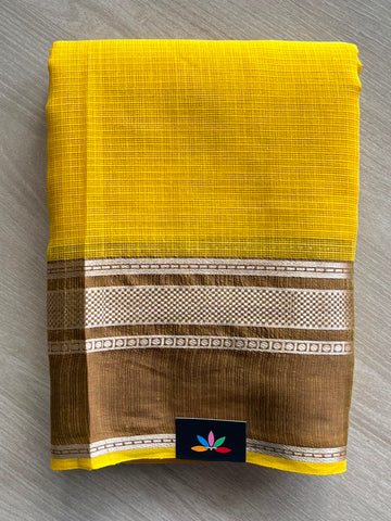 Woven Border Kota Saree - 34919