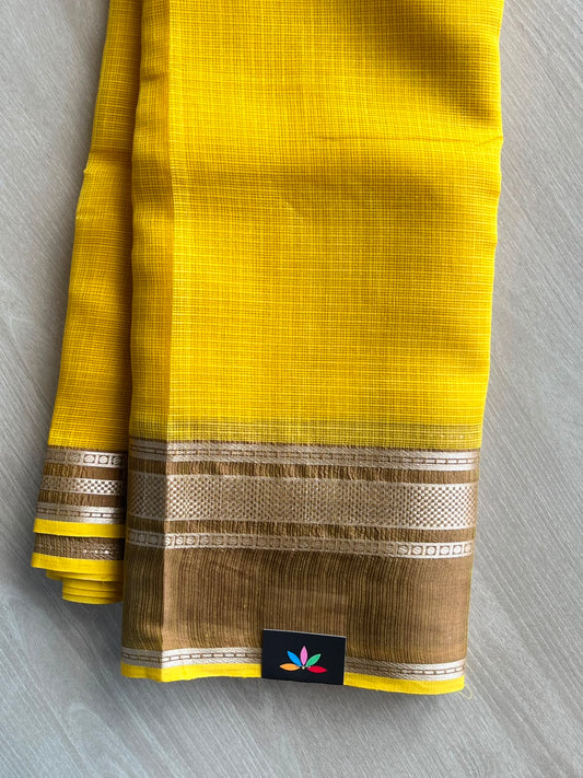 Woven Border Kota Saree - 34919