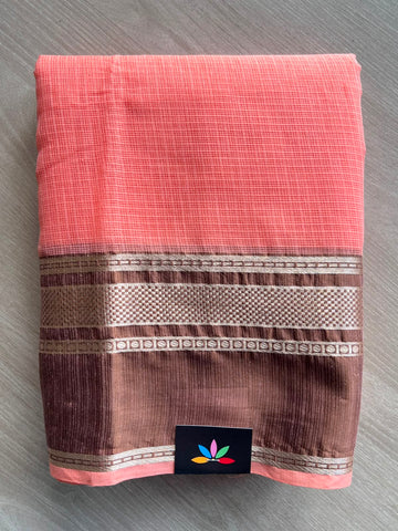 Woven Border Kota Saree - 34920
