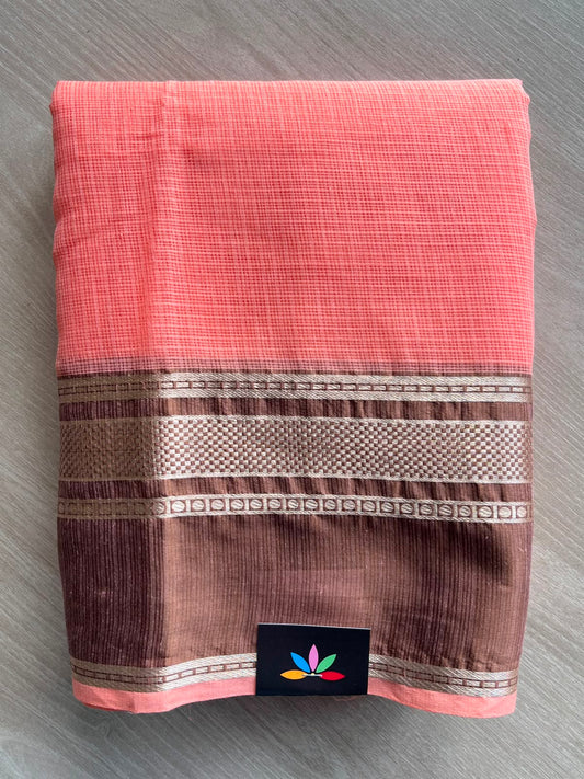 Woven Border Kota Saree - 34920