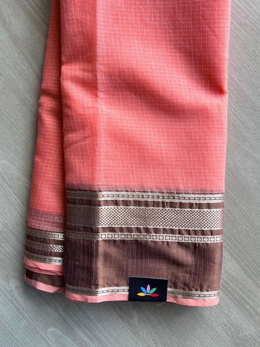 Woven Border Kota Saree - 34920