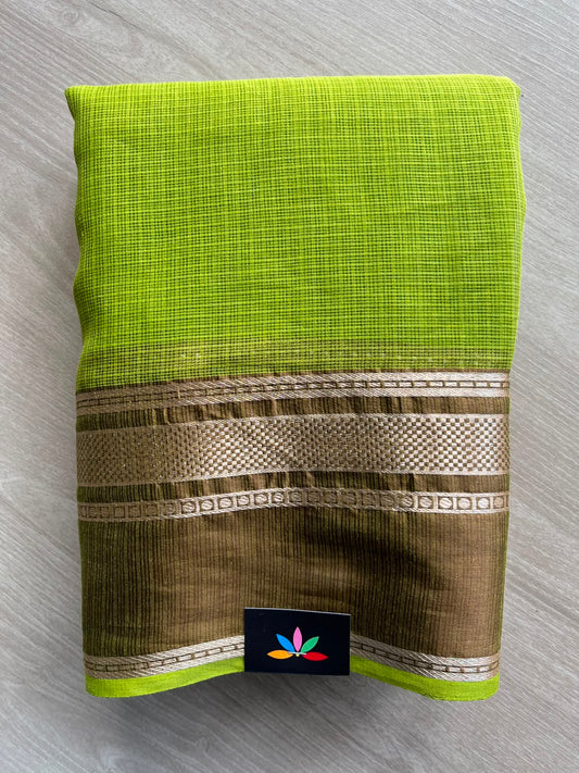 Woven Border Kota Saree - 34921