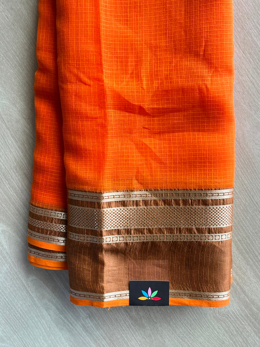 Woven Border Kota Saree - 34922