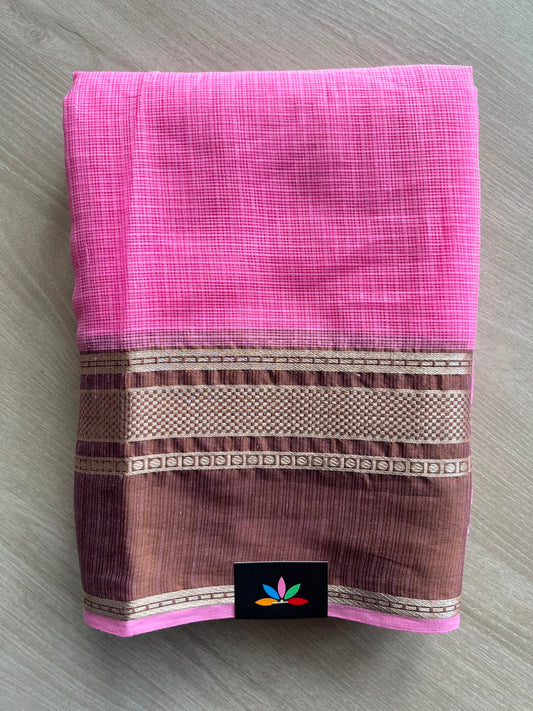 Woven Border Kota Saree - 34923