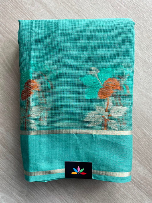 Woven Border Kota Saree - 34924