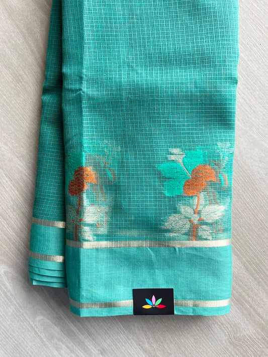 Woven Border Kota Saree - 34924