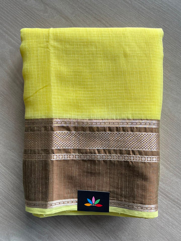 Woven Border Kota Saree - 34925