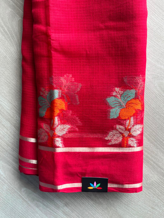 Woven Border Kota Saree - 34929