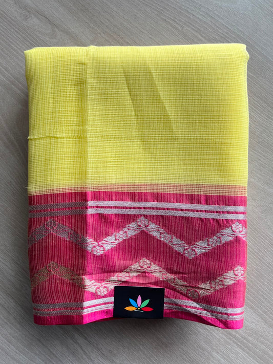 Woven Border Kota Saree - 34934