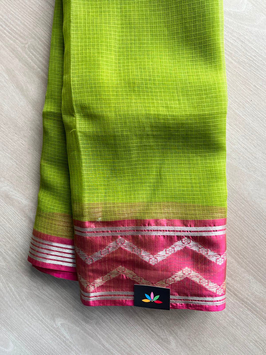 Woven Border Kota Saree - 34935