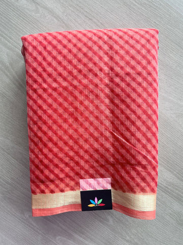 Simple Printed Blended Kota Saree - 35534