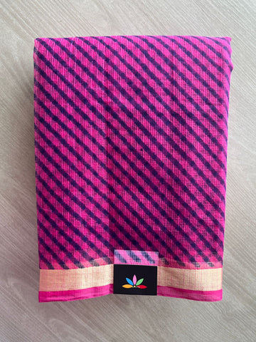 Simple Printed Blended Kota Saree - 35536