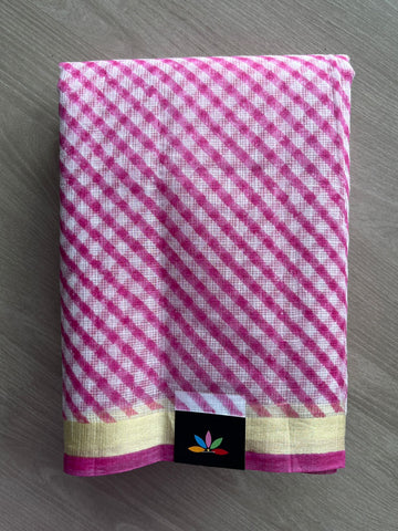 Simple Printed Blended Kota Saree - 35548