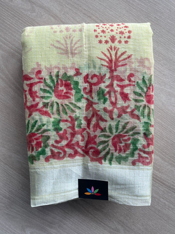 Simple Printed Blended Kota Saree - 35571