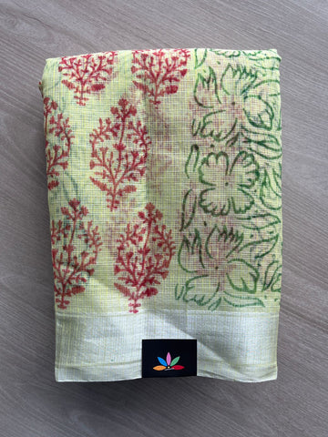 Simple Printed Blended Kota Saree - 35574