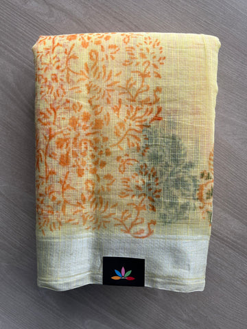 Simple Printed Blended Kota Saree - 35580