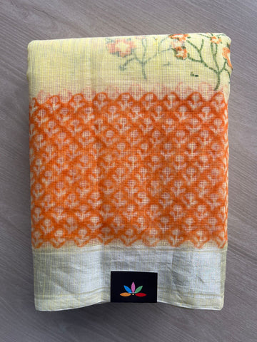 Simple Printed Blended Kota Saree - 35583