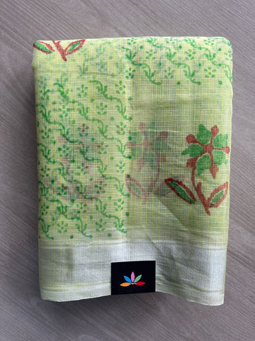 Simple Printed Blended Kota Saree - 35584