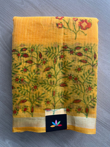 Simple Printed Blended Kota Saree - 35627