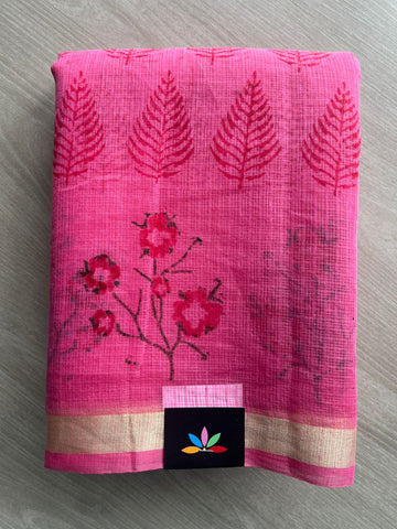 Simple Printed Blended Kota Saree - 35632