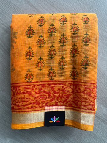 Simple Printed Blended Kota Saree - 35634
