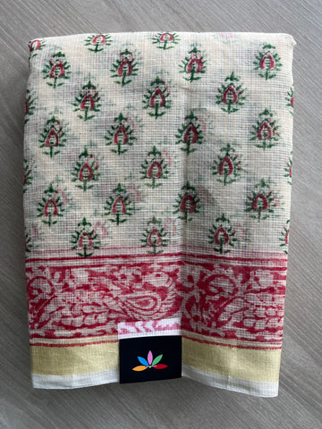 Simple Printed Blended Kota Saree - 35640