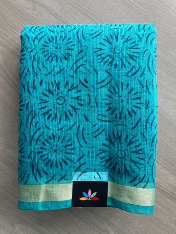 Simple Printed Blended Kota Saree - 35641
