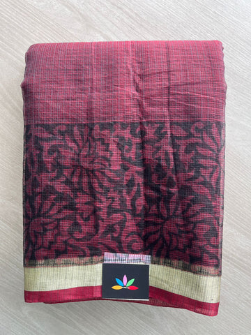 Simple Printed Blended Kota Saree - 35642