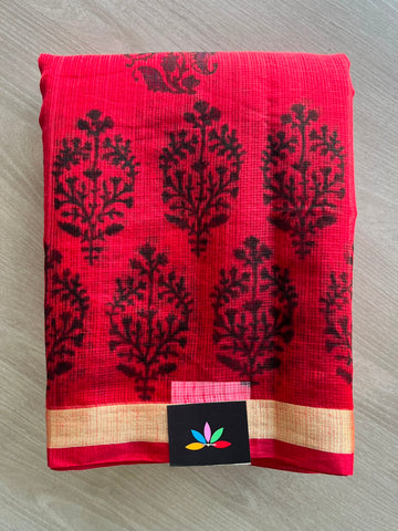Simple Printed Blended Kota Saree - 35645