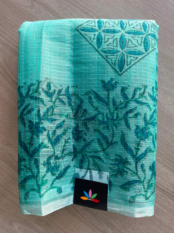 Simple Printed Blended Kota Saree - 35646