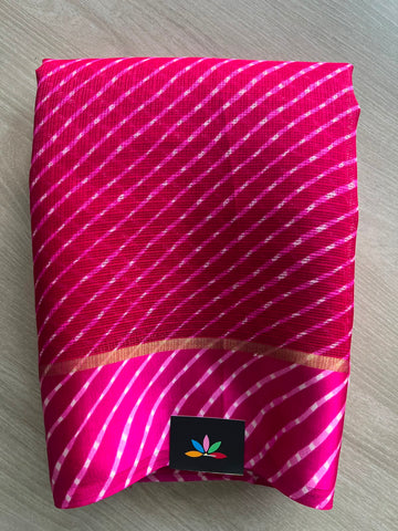 Printed Mixed Silky Kota Saree with Satin Border - 35657