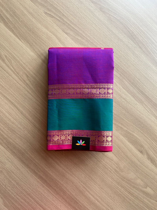 Rettapet Border Handloom Kanchi Silk Cotton Saree -13992