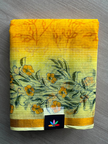 Block Printed Kota Saree - 34567