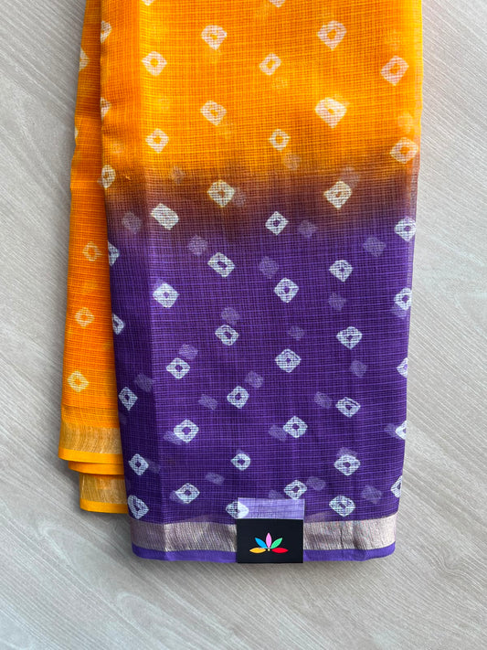 Block Printed Kota Saree - 34568