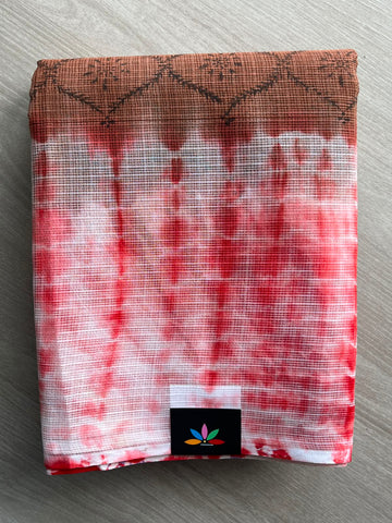 Block Printed Kota Saree - 34569