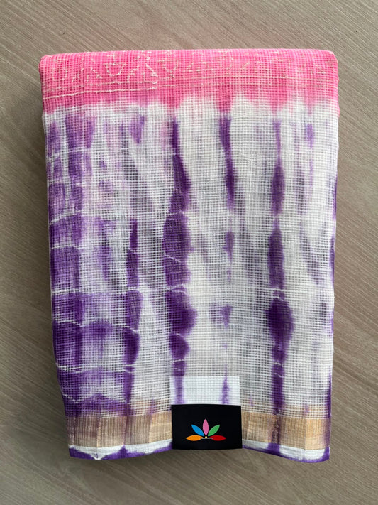 Block Printed Kota Saree - 34570