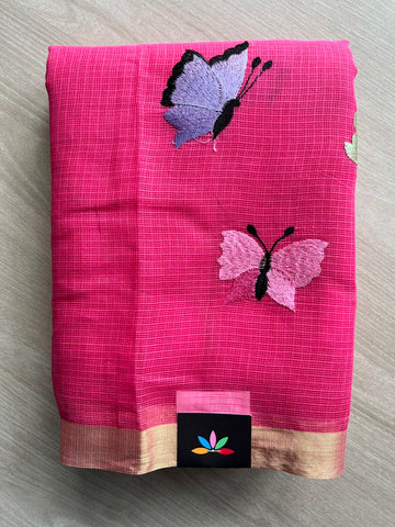 Designer Embroidered Kota Saree - 34664