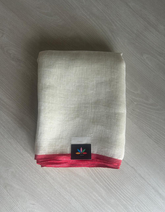 Tissue Linen Saree-23638