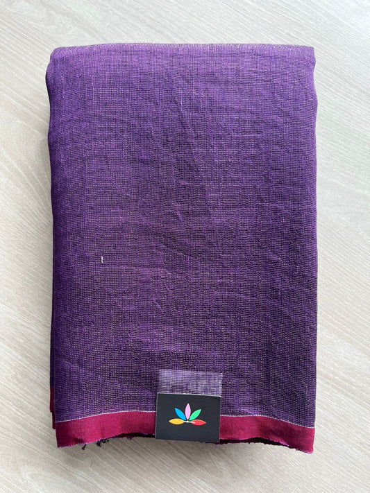 Handloom Fine Tissue Linen Saree -31277