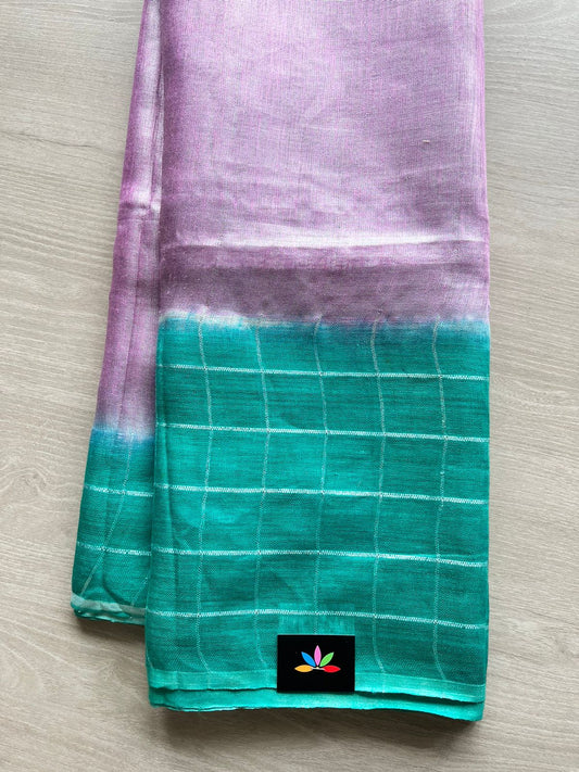 Designer Tissue Linen Sarees - 12706