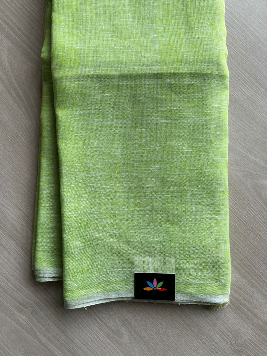 Simple Linen Saree -13539