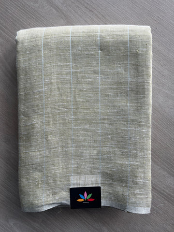 Simple Linen Saree -14463