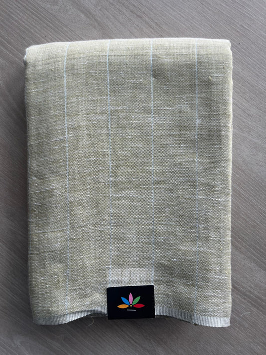 Simple Linen Saree -14463
