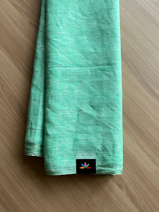 Simple Linen Saree -14480