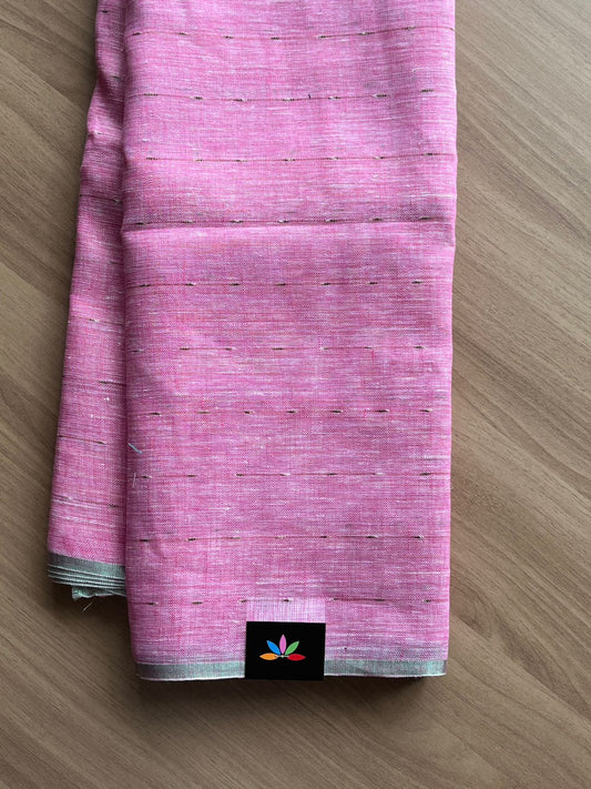 Simple Linen Saree -14481