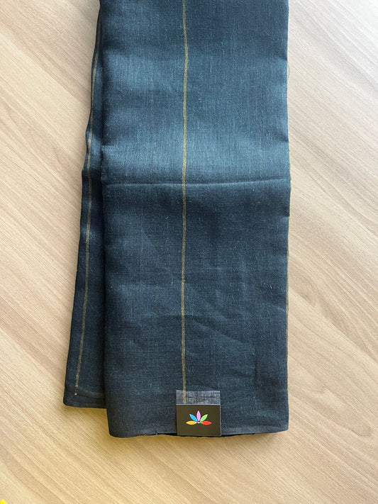 Simple Linen Saree -14723